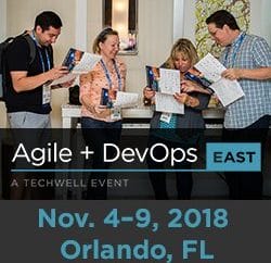 Agile + DevOps East Orlando, FL - logo