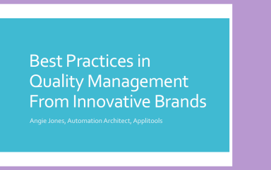 Successful Test Automation Practices from Innovative Brands - Angie Jones