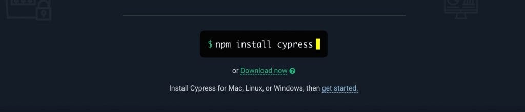 How to install cypress