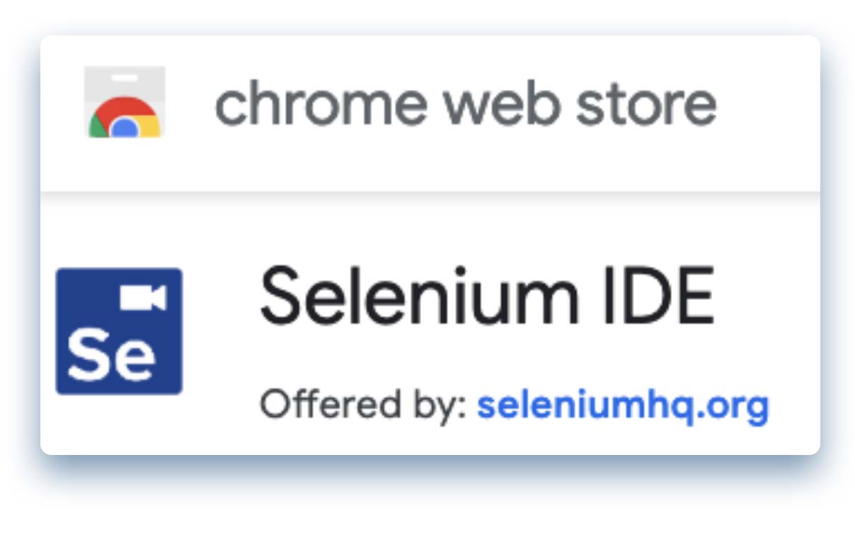 install selenium ide chrome