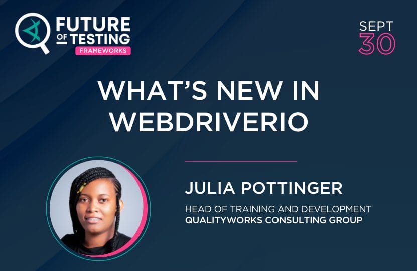 What’s New in WebdriverIO