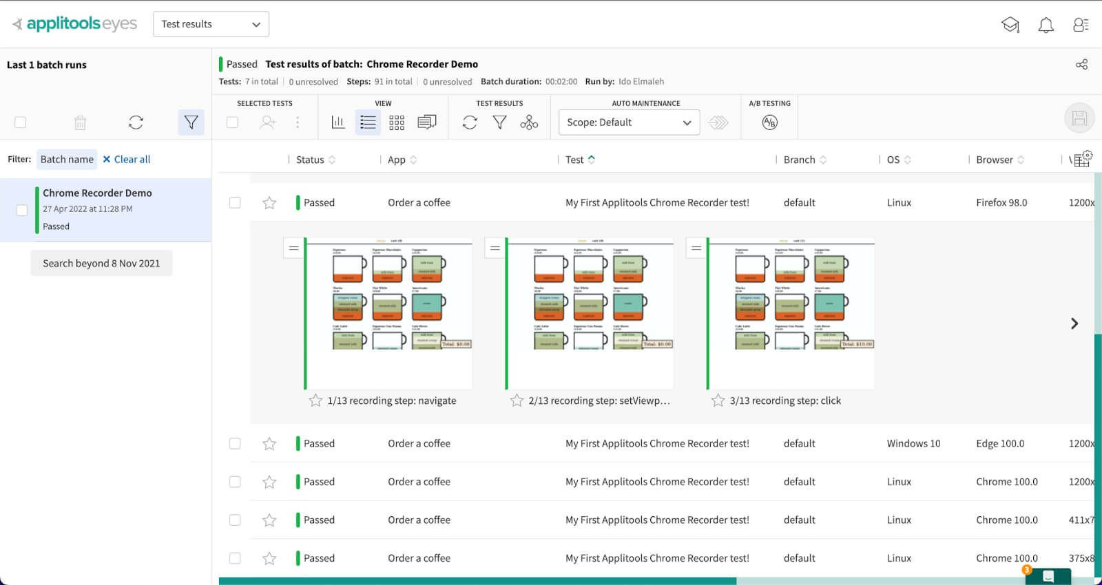 Creating Your First Test With Google Chrome DevTools Recorder - Applitools