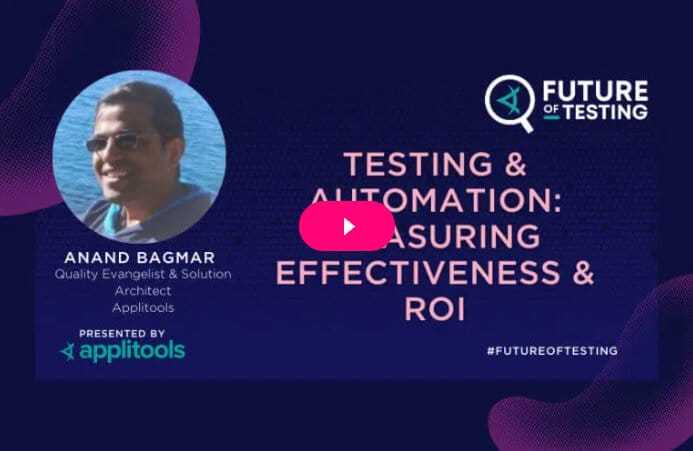 Video preview of Future of Testing keynote