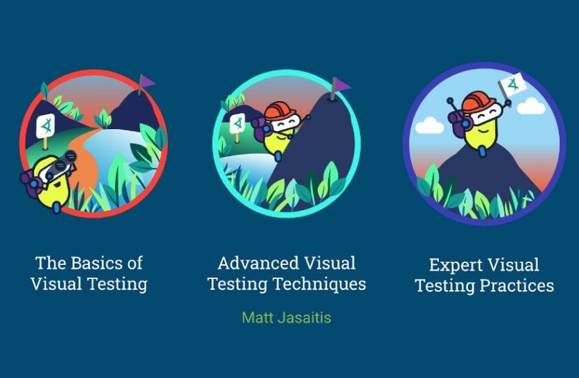 Visual testing learning path